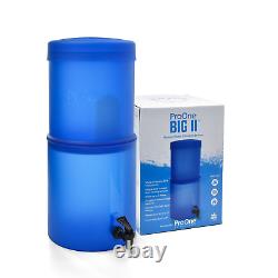 ProOne Big II BPA Free Plastic Gravity Water Filter System with Filter Options