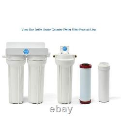 ProOne Dual Stage Under Counter Water Filter System with Filter & Pre-Sediment