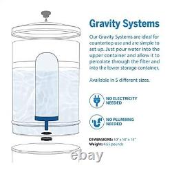 ProOne Refrigerator Ultra Gravity Water Filter System with5-In Pure Source Pack