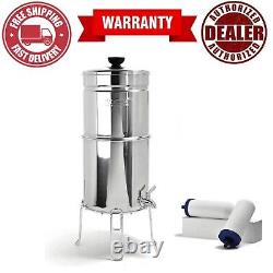ProOne Waterdrop Gravity-fed Water Filter System with(2) 7 Filter gallon Stainles