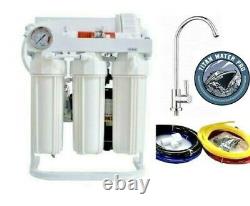 RO Light Commercial Reverse Osmosis Water Filter System 400 GPD Direct Flow
