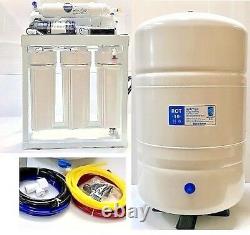 RO Reverse Osmosis Water Filter System 200 GPD-Booster Pump -10 Gallon Tank
