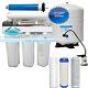 RO Water Filter Reverse Osmosis Filtration System w. UV Light 50 GPD