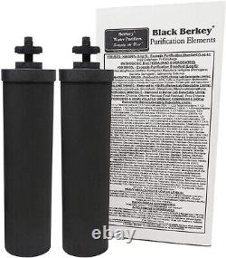 Royal Berkey Water Filter Purification System with2 Black Filters & Berkey Primer