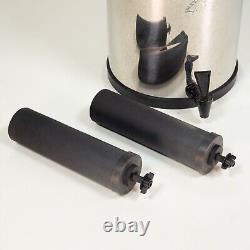 Royal Berkey Water Filter System 3.25 Gallons With Two Black Filters Great Shape