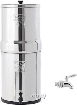 Royal Berkey Water Filter System with 2 Black Elements -NEW + STAINLESS SPIGOT