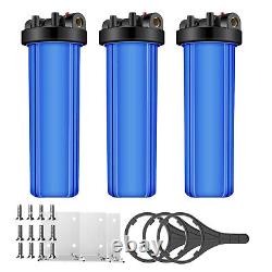 SimPure 20 Inch Big Blue Water Filter Housing for Whole House Filtration System