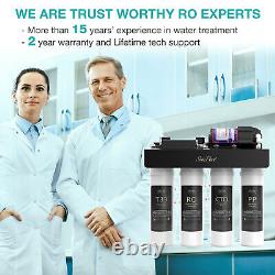 SimPure 8-Stage Tankless RO UV Reverse Osmosis System 400GPD Water Filter System