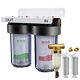 SimPure Sediment Carbon 2-Stage Whole House Water Filter System 10x4.5 Big Blue