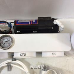 SimPure T1-400UV White Pump Tankless UV Reverse Osmosis RO Water Filter System