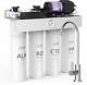SimPure T1-400 GPD UV Tankless Reverse Osmosis Alkaline RO Water Filter System