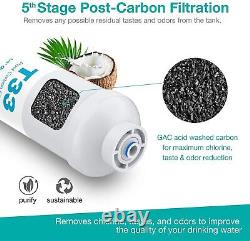 Simpure 5 Stage 75 GPD RO Reverse Osmosis Water Filter System Extra 7 Filters