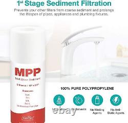 Simpure 6 Stage Reverse Osmosis Water Filter System with Alkaline Filter 75 GPD