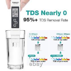T1-400 UV Tankless Reverse Osmosis Water Filter System Purifier Extra 7 Filters