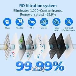 TOKIT Akupure U1 Reverse Osmosis Water Filter, U1 Alkaline Mineral Under Sink