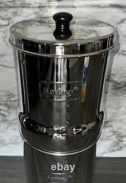 Travel Berkey 1.5 Gallon Gravity Water Filter No Filters Or Stand System ONLY