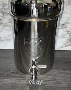 Travel Berkey 1.5 Gallon Gravity Water Filter No Filters Or Stand System ONLY