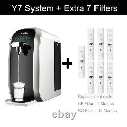 UV Countertop Reverse Osmosis Water Filtration System Purifier + Extra 7 Filters