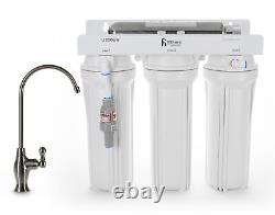 UV Drinking Water Filtration Purifier System 4 Stage Filter & Sterilize USA Made