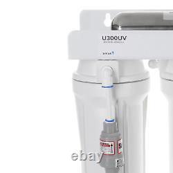 UV Drinking Water Filtration Purifier System 4 Stage Filter & Sterilize USA Made