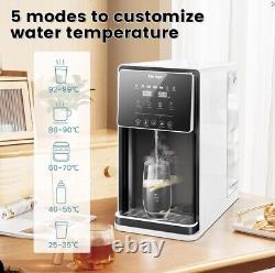 Vortopt Countertop Reverse Osmosis System-5 Stage UV RO Water Filter System