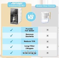 Vortopt Countertop Reverse Osmosis System-5 Stage UV RO Water Filter System