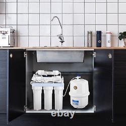 Water Filter System 5 Stage Reverse Osmosis RO Drinking Purifier Full Kit 100GPD