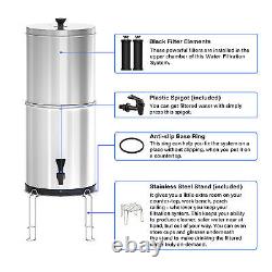 Water Filter System Water Filtration Bucket for Home Outdoor O5W6