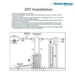 Waterboss Whole House Water Filter System Iron Reduction Indoor/Outdoor (125Lb.)