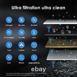 Waterdrop 17UA-UF 0.01? M Ultra Under Sink Water Filter System, NSF Certified
