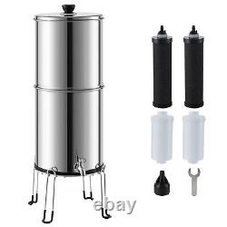 Waterdrop Gravity-fed Water Filter System NSF/ANSI 42&372 with 4 Filters 2.25Gal