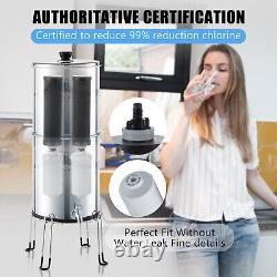 Waterdrop Gravity-fed Water Filter System NSF/ANSI 42&372 with 4 Filters 2.25Gal