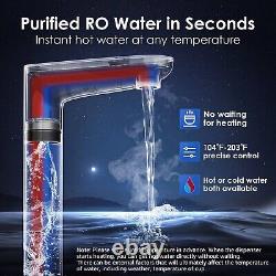 Waterdrop Instant Hot Water Dispenser Reverse Osmosis System, 600 GPD