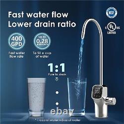 Waterdrop Refurbished G3 Reverse Osmosis System, NSF Certified, Smart LED Faucet