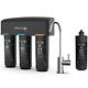 Waterdrop TSB 3-Stage Under Sink Water Filter System with Fauct, Extra 10CT