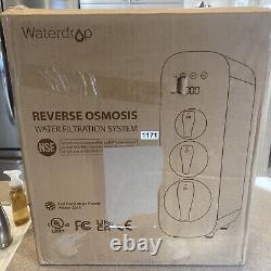 Waterdrop WD-G3-W Reverse Osmosis Water Filtration System White New Open Box