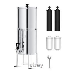 Waterdrop WD-TK-FS Gravity-fed Water Filter System, 2.25-gallon Stainless-steel