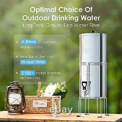 Waterdrop WD-TK-FS Gravity-fed Water Filter System, Stainless-steel System