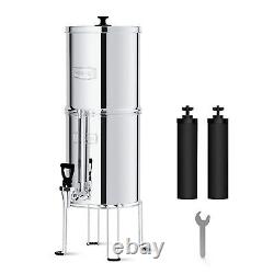 Waterdrop WD-TK-S Gravity-fed Water Filter System, 2.25-gallon Stainless-steel