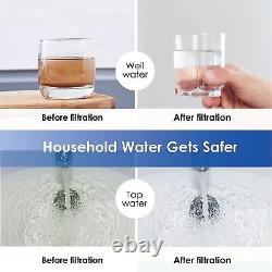 Waterdrop Whole House Water Filter System Certified Refurbished Reduce Iron Lead