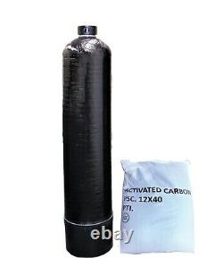 Whole House Water Filter Granular Activated Carbon GAC 1 Cu. Ft In/Out NSF