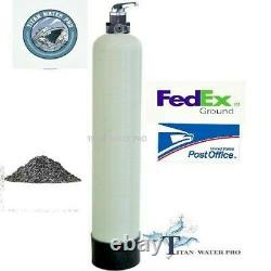 Whole-House Water Filter System Catalytic Carbon. 75 CF Chloramines, Sulfide VOC